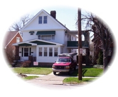 Painting garfield Hts ohio, exterior painting.Leigh